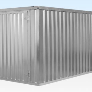 Contentor Armazenamento Flat-Pack 4 m x 2,1 m – Galvanizado