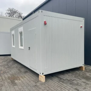 Contentor-Escritório Modular 20 Pés – Isolamento Premium 160 mm – Usado