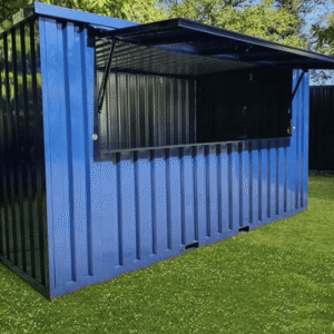 Contentor-Bar Desmontável XL 4x2 m – Módulo de Eventos – Usado