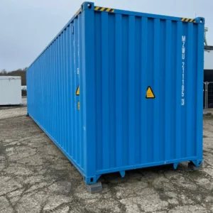 Contentor Marítimo 40 Pés HC Azul – Usado – CSC