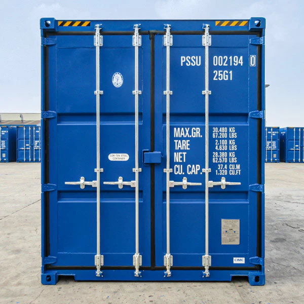 Contentor Marítimo 20 Pés High Cube Azul – Usado Grade A - Image 2