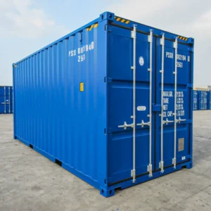 Contentor Marítimo 20 Pés High Cube Azul – Usado Grade A