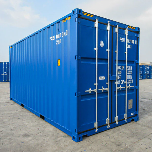 Contentor Marítimo 20 Pés High Cube Azul – Usado Grade A